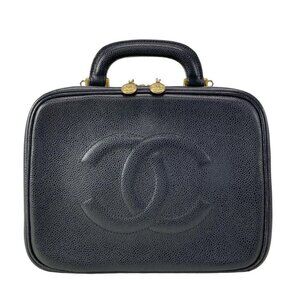 Chanel Vanity Bag Black